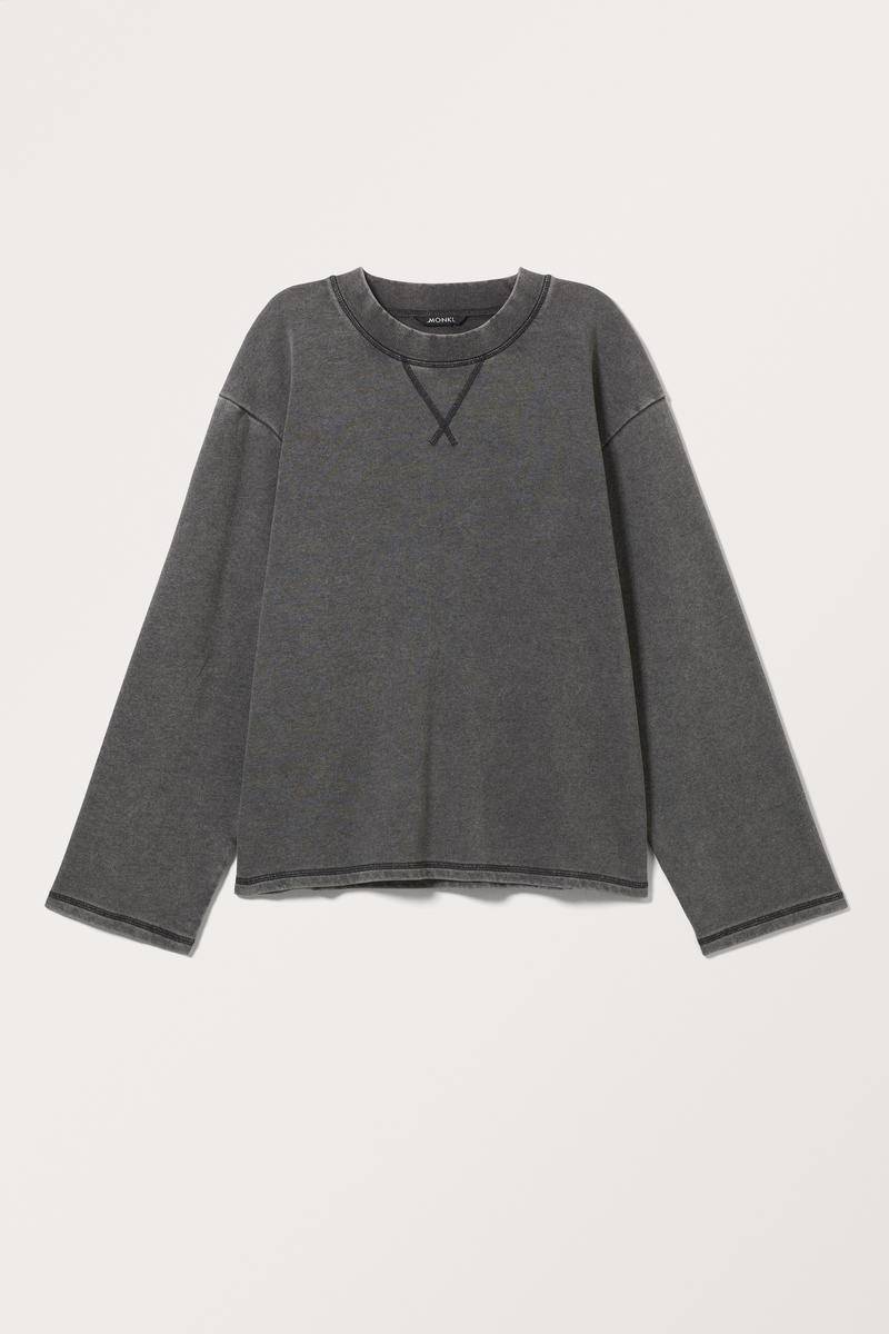 Longsleeve-Sweater - Schwarz von Monki
