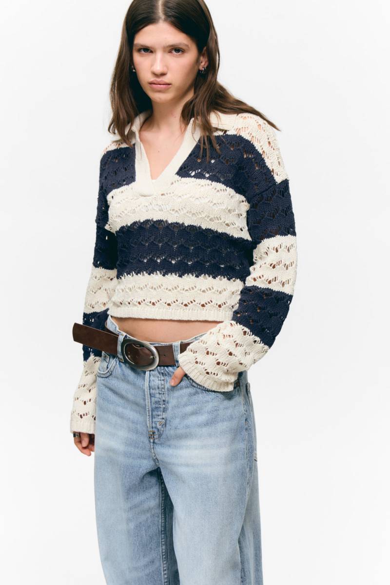 Loose Open-Knit Sweater von Monki