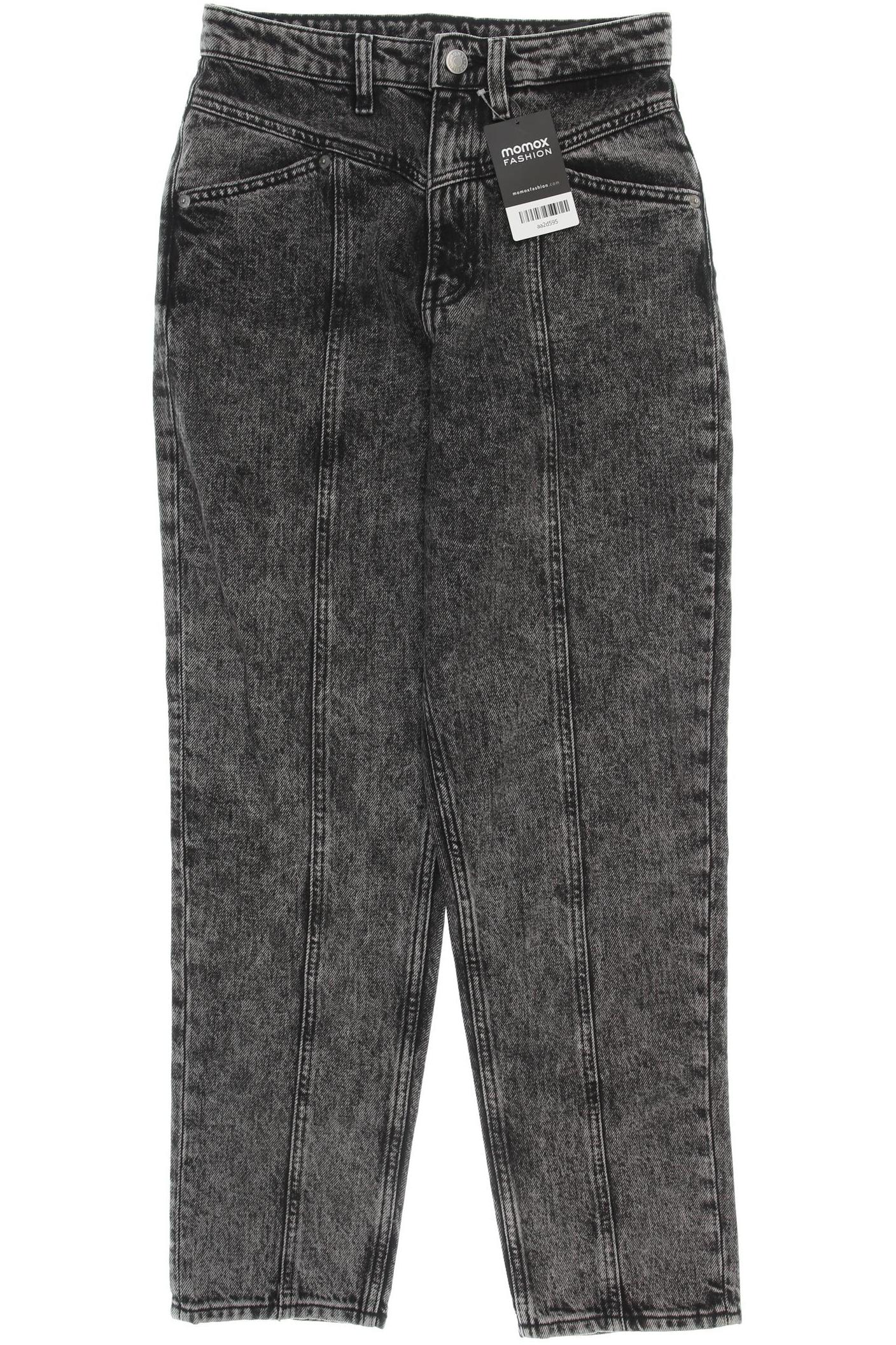 Monki Damen Jeans, grau, Gr. 36 von Monki