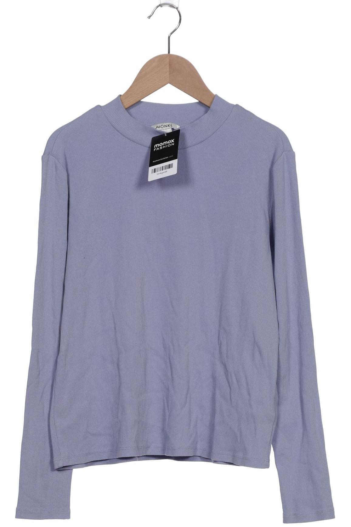 MONKI Damen Langarmshirt, hellblau von Monki