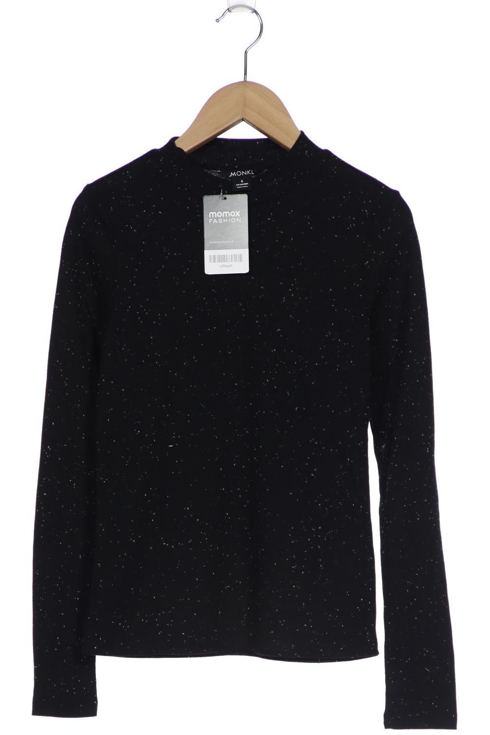 MONKI Damen Langarmshirt, schwarz von Monki