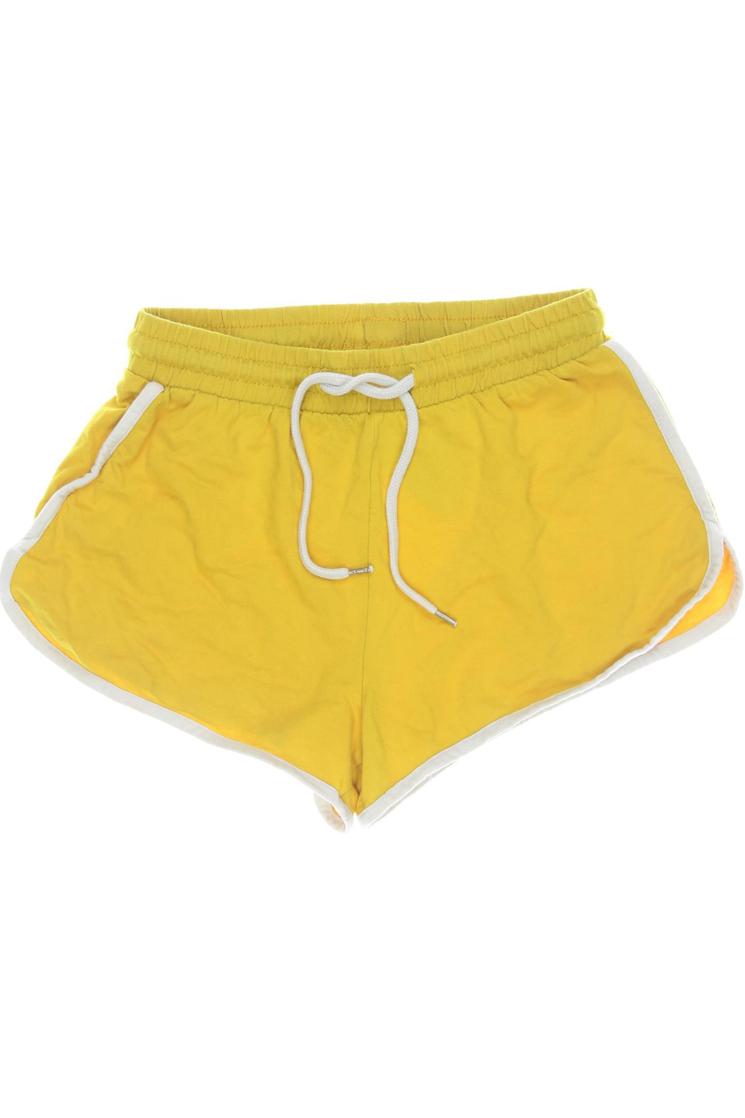 MONKI Damen Shorts, gelb von Monki