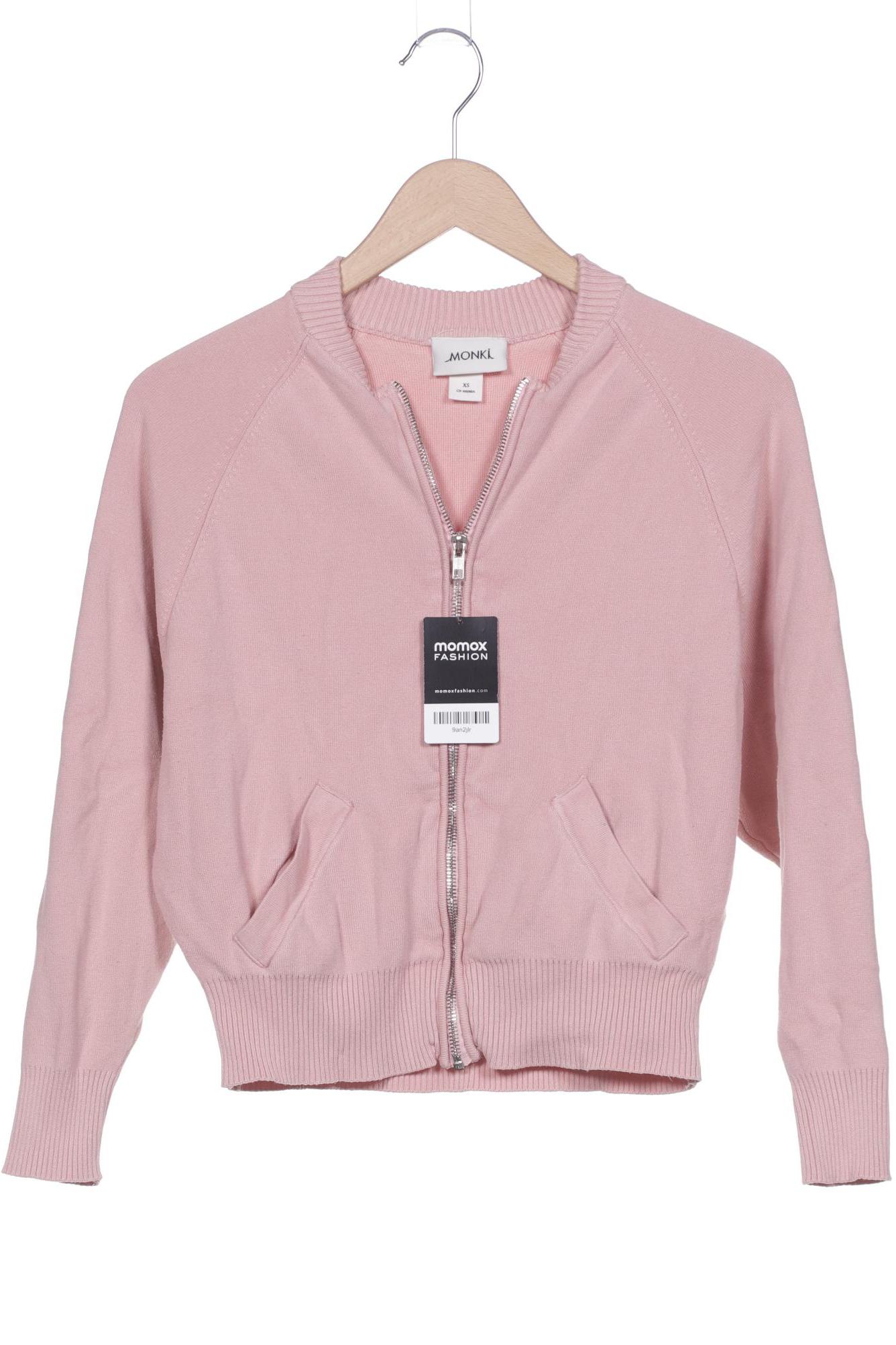 MONKI Damen Strickjacke, pink von Monki