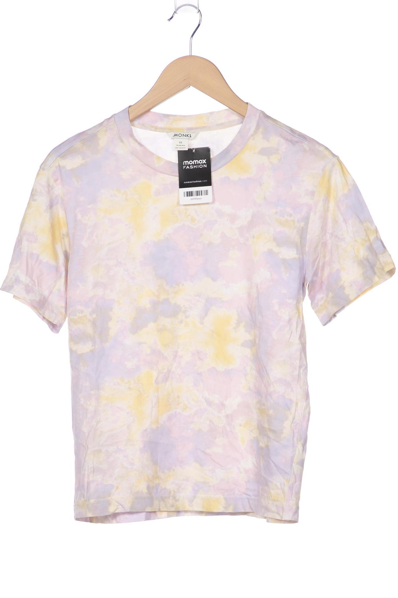 MONKI Damen T-Shirt, gelb von Monki