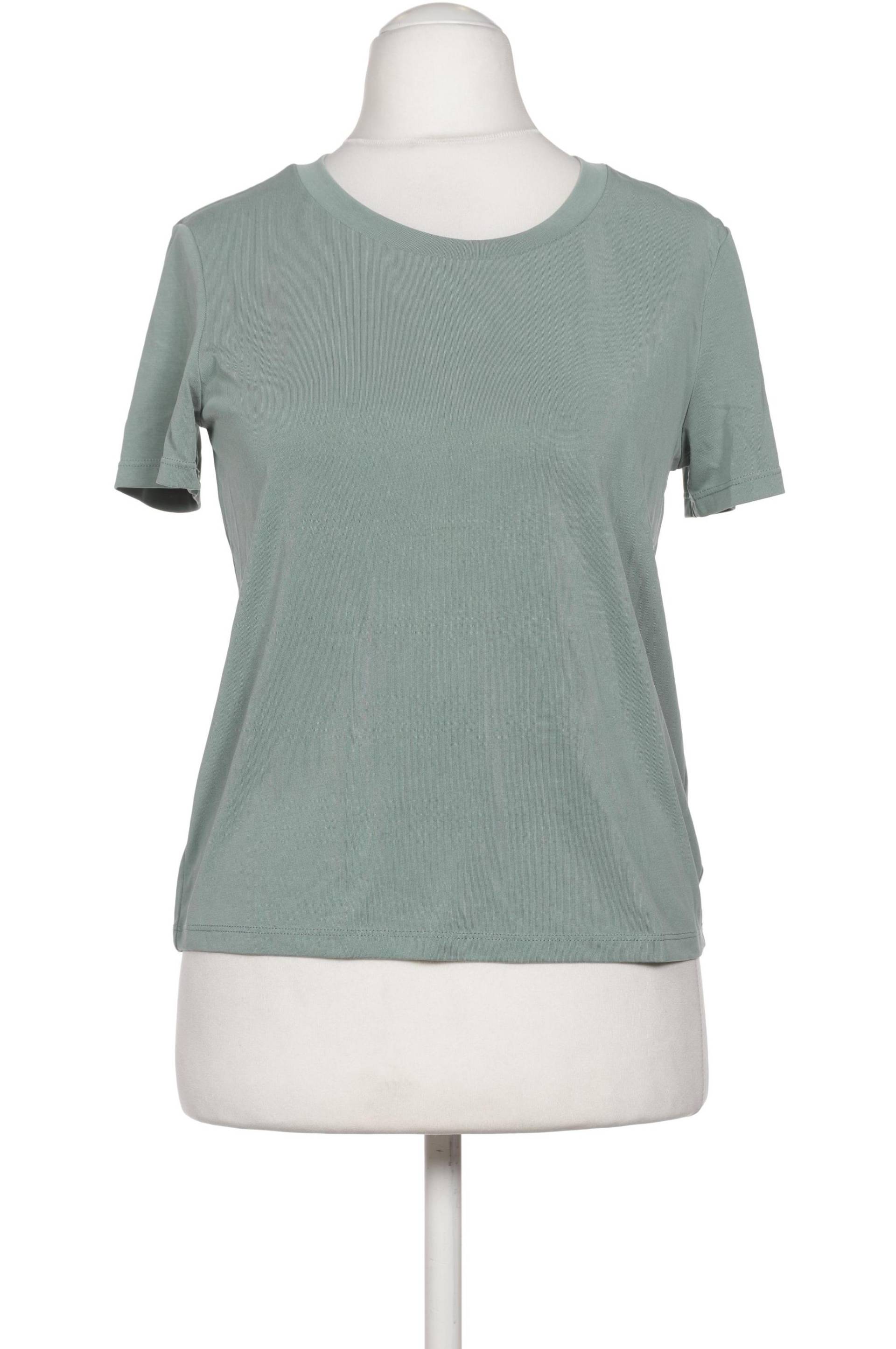 Monki Damen T-Shirt, grün, Gr. 36 von Monki