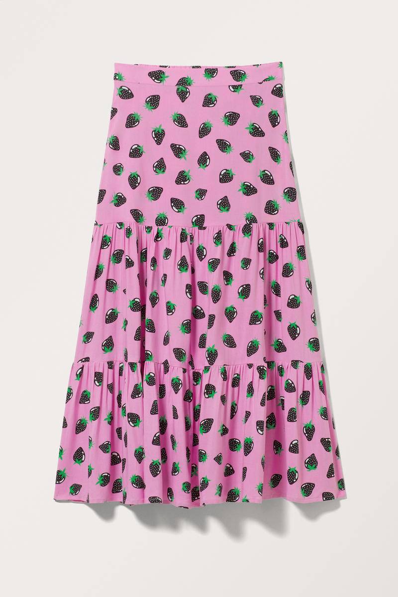 Maxi-Volantrock - Rosa von Monki