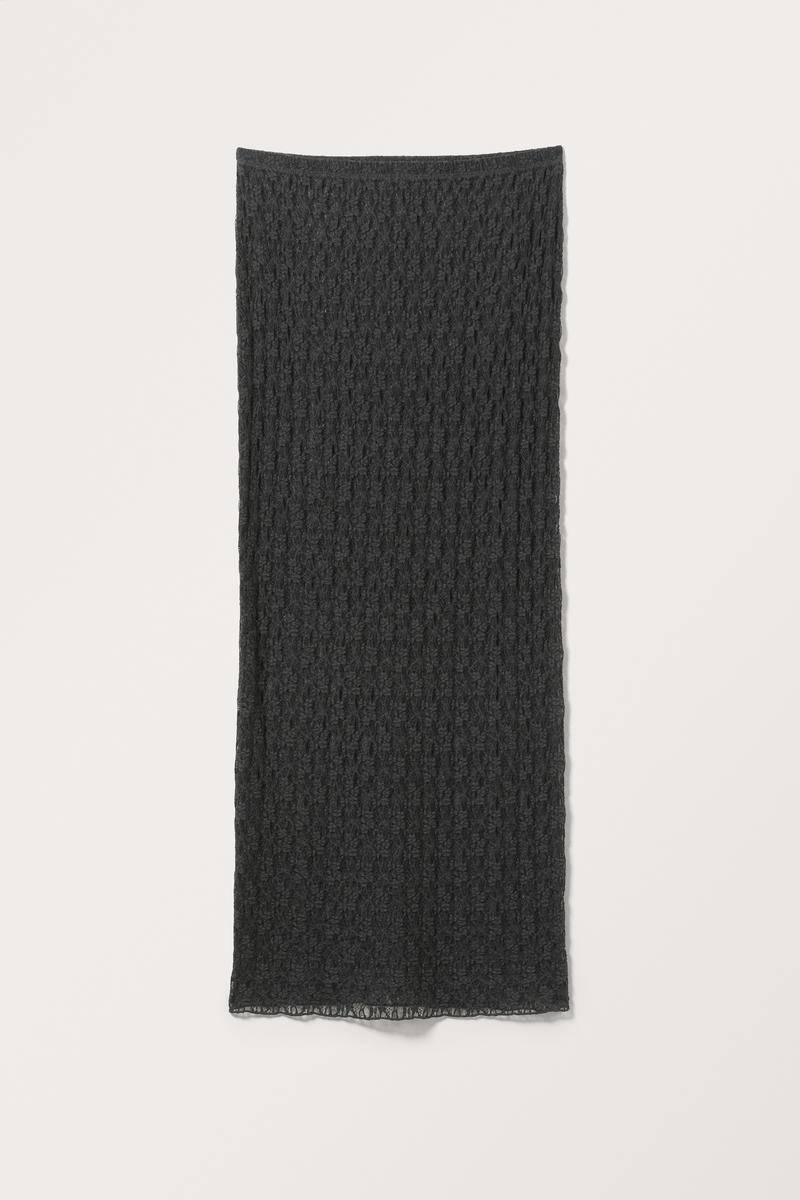 Maxirock Aus Spitze - Grau von Monki