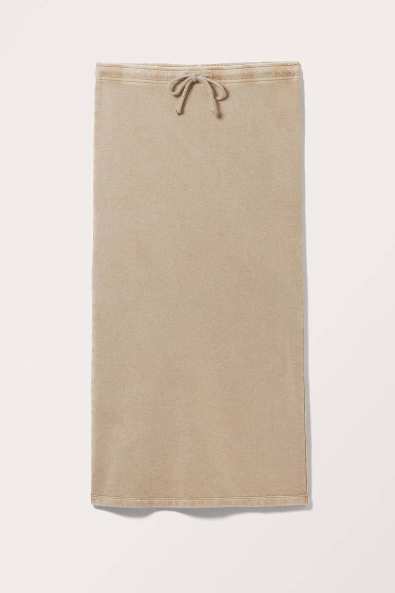 Midirock Aus Frottee - Beige von Monki