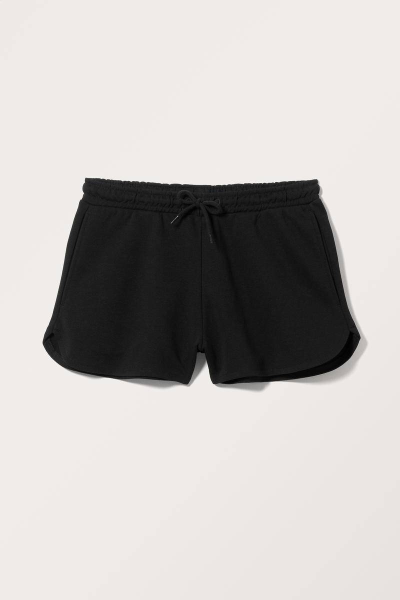 Mini-Frottee-Shorts - Schwarz von Monki