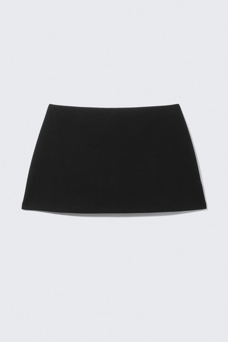 Mini-Skort Zum Hineinschlüpfen - Schwarz Mini-Skort Zum Hineinschlüpfen - Schwarz von Monki