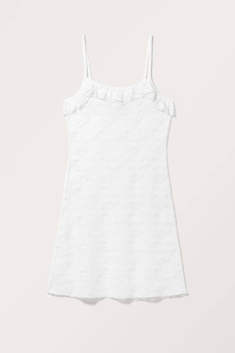 Mini-Unterkleid - Weiß von Monki