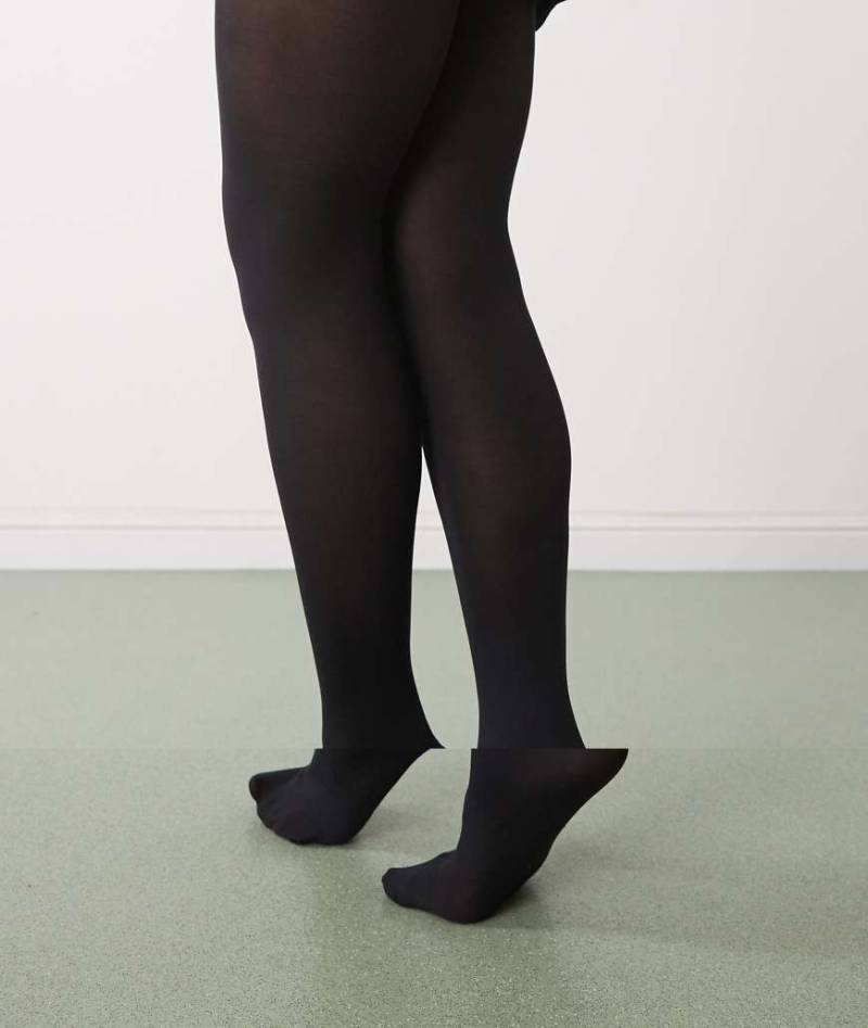 Monki 2er Pack Strumpfhosen 60 Denier in Schwarz Monki 2er Pack Strumpfhosen 60 Denier in Schwarz von Monki