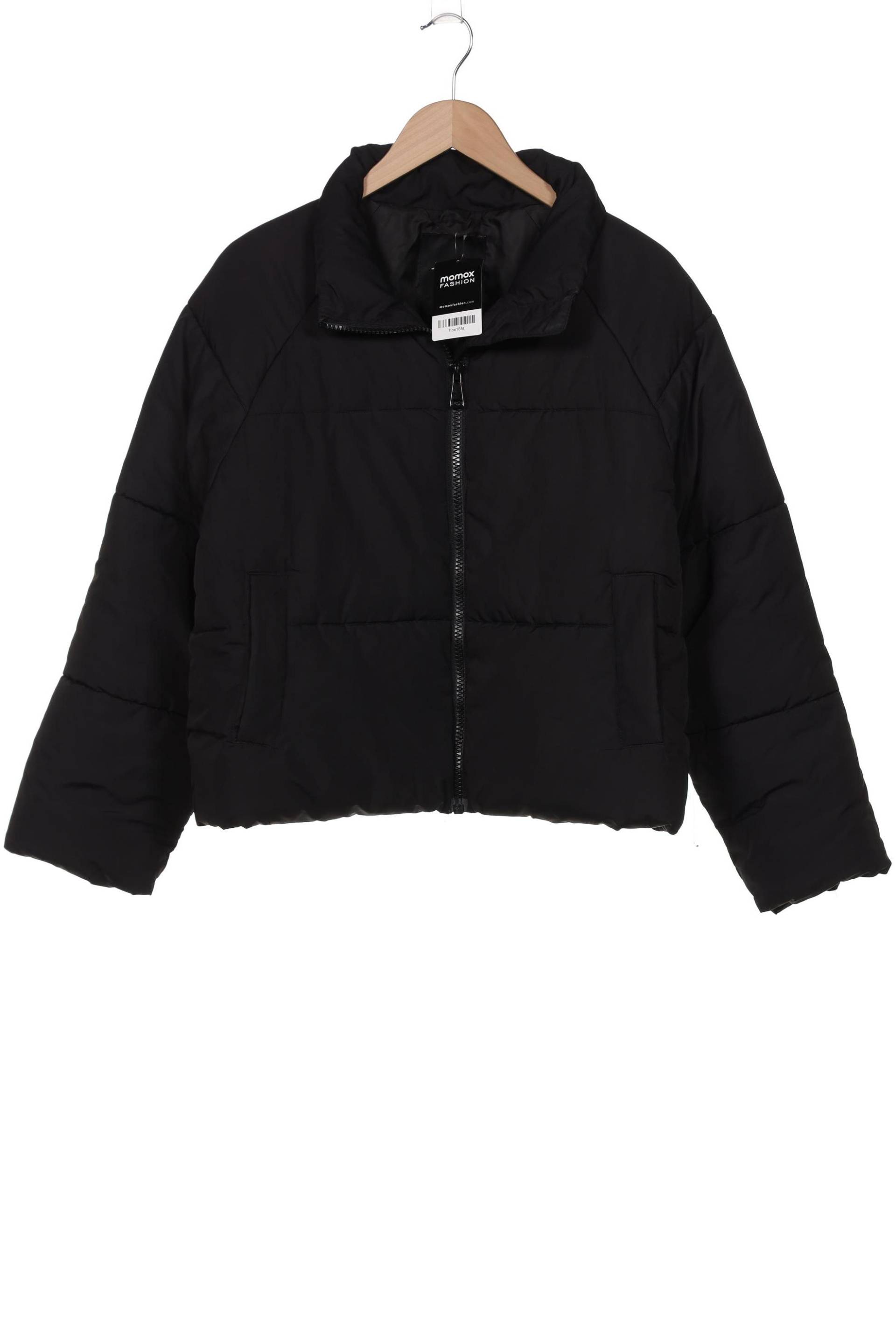 Monki Damen Jacke, schwarz, Gr. 38 von Monki