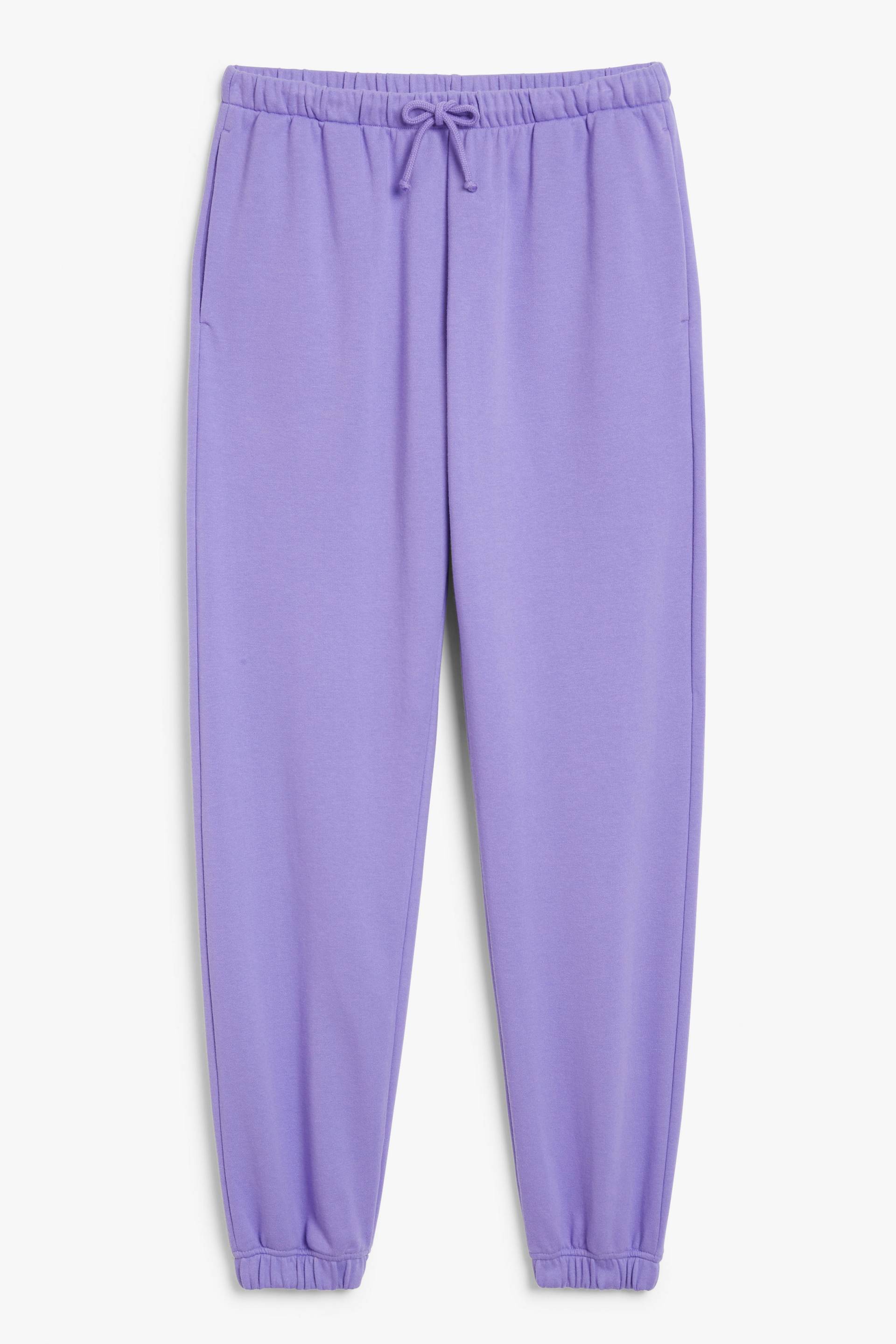 Monki Sportliche lila Sweatpants Flieder, Jogginghosen in Größe S. Farbe: Lilac von Monki