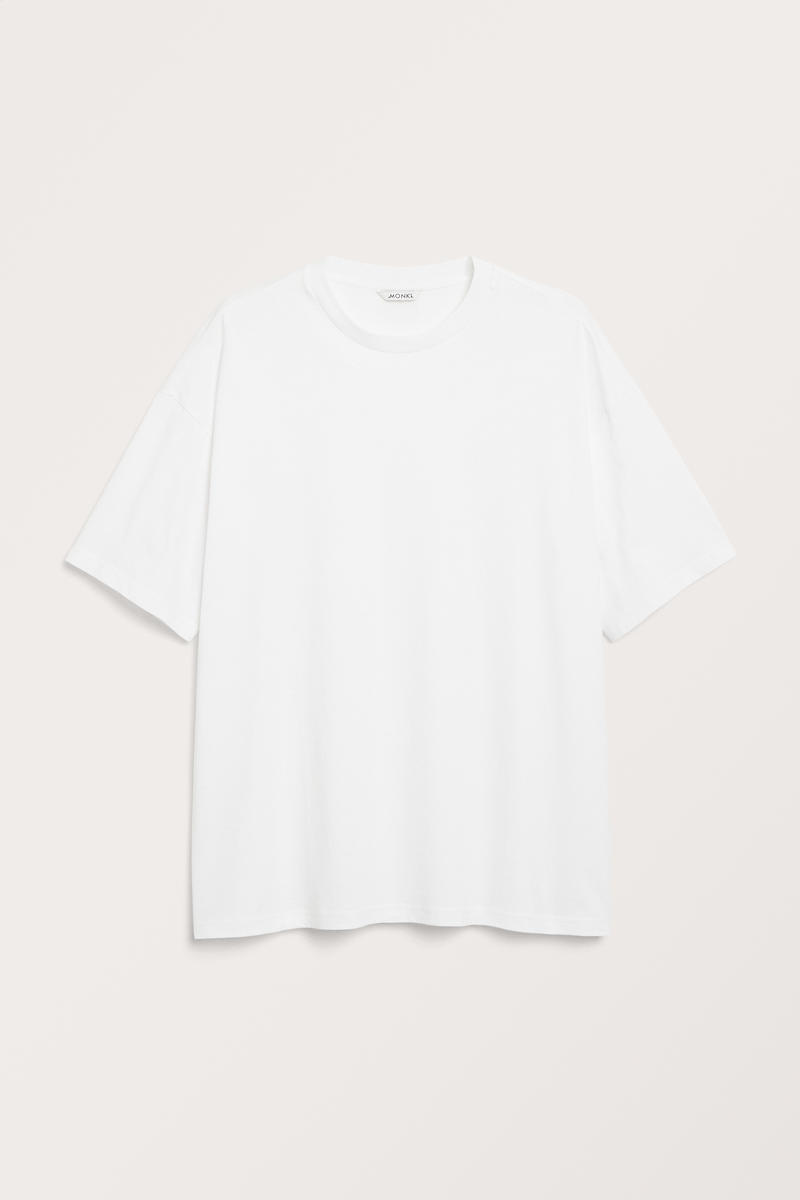 Oversize-T-Shirt - Weiß von Monki