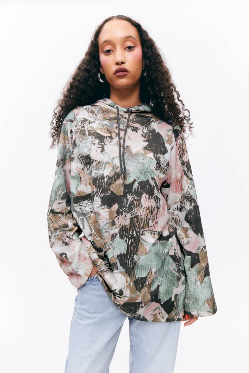 Oversized Hoodie Mini Dress von Monki