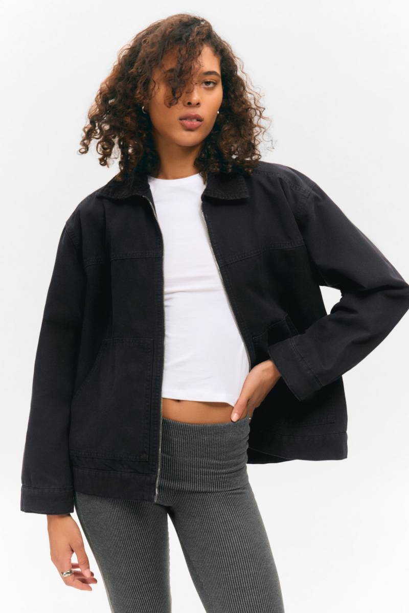 Padded Cotton Canvas Jacket von Monki