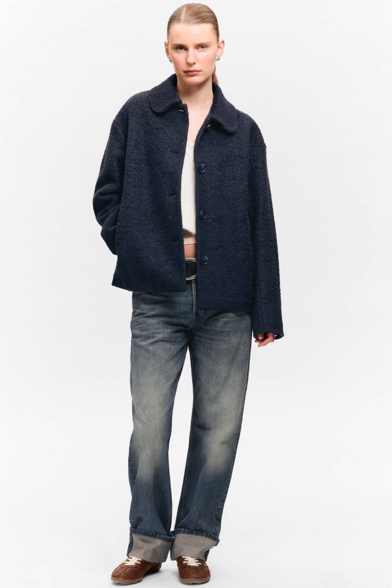 Single-breasted Wool Blend Jacket von Monki