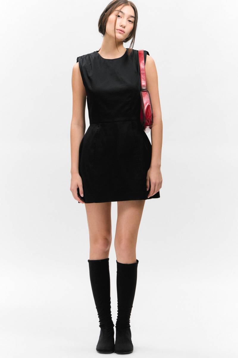 Sleeveless Twill Mini Dress von Monki