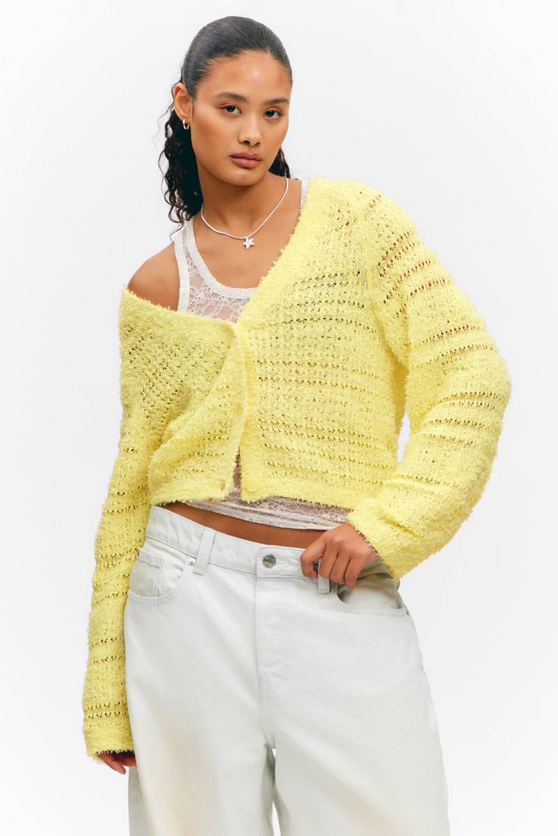Soft Knitted Single-Breasted Cardigan von Monki