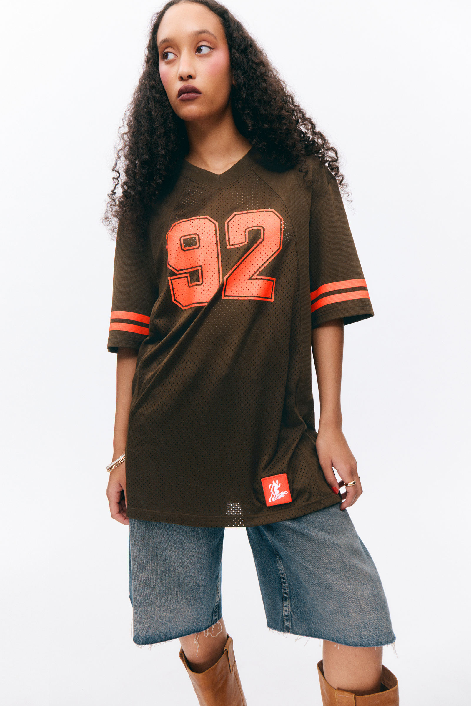 Sporty Mini T-shirt Dress von Monki