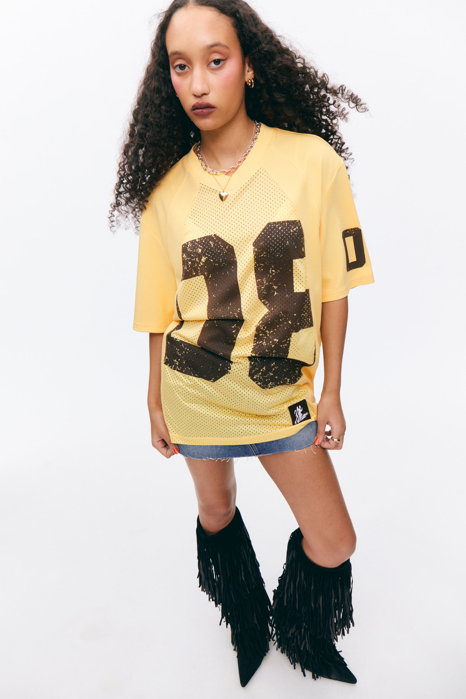 Sporty Mini T-shirt Dress von Monki