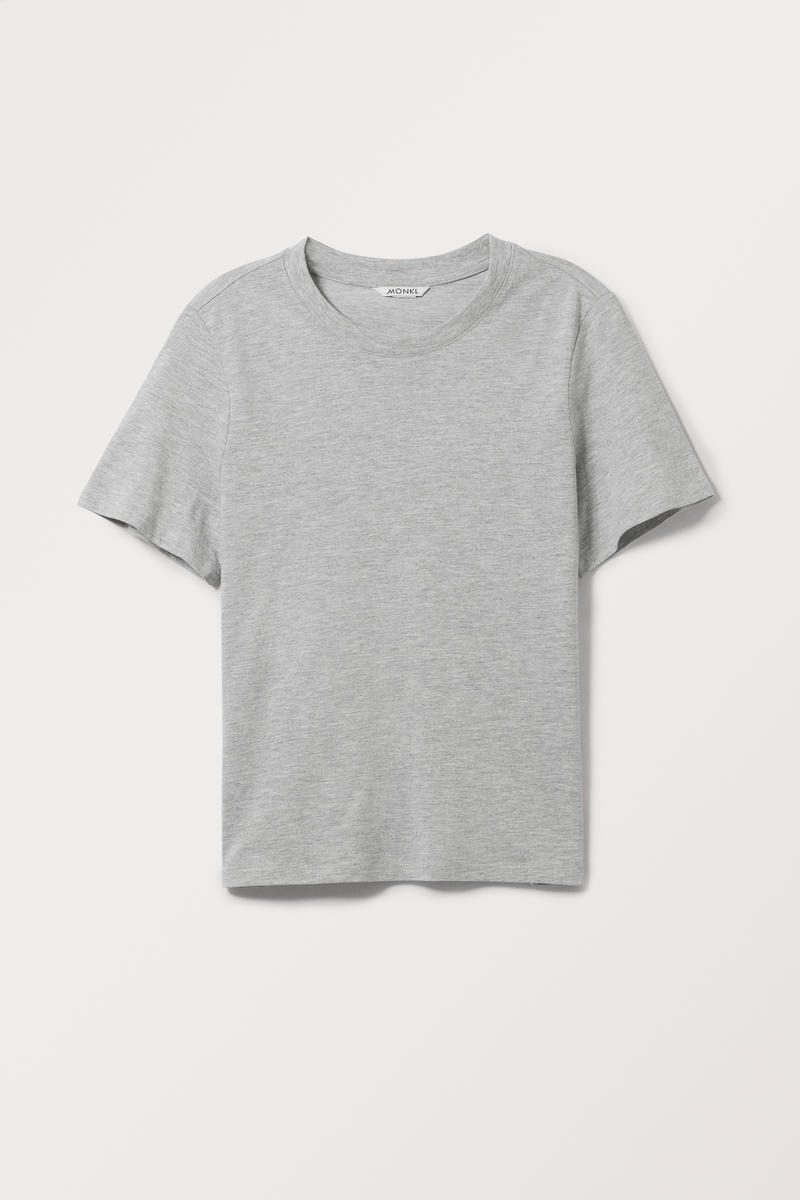 T-Shirt Mit Grafikdruck - Grau von Monki