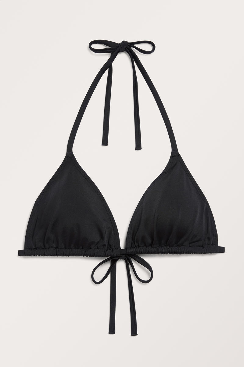 Triangel-Bikinioberteil - Schwarz von Monki