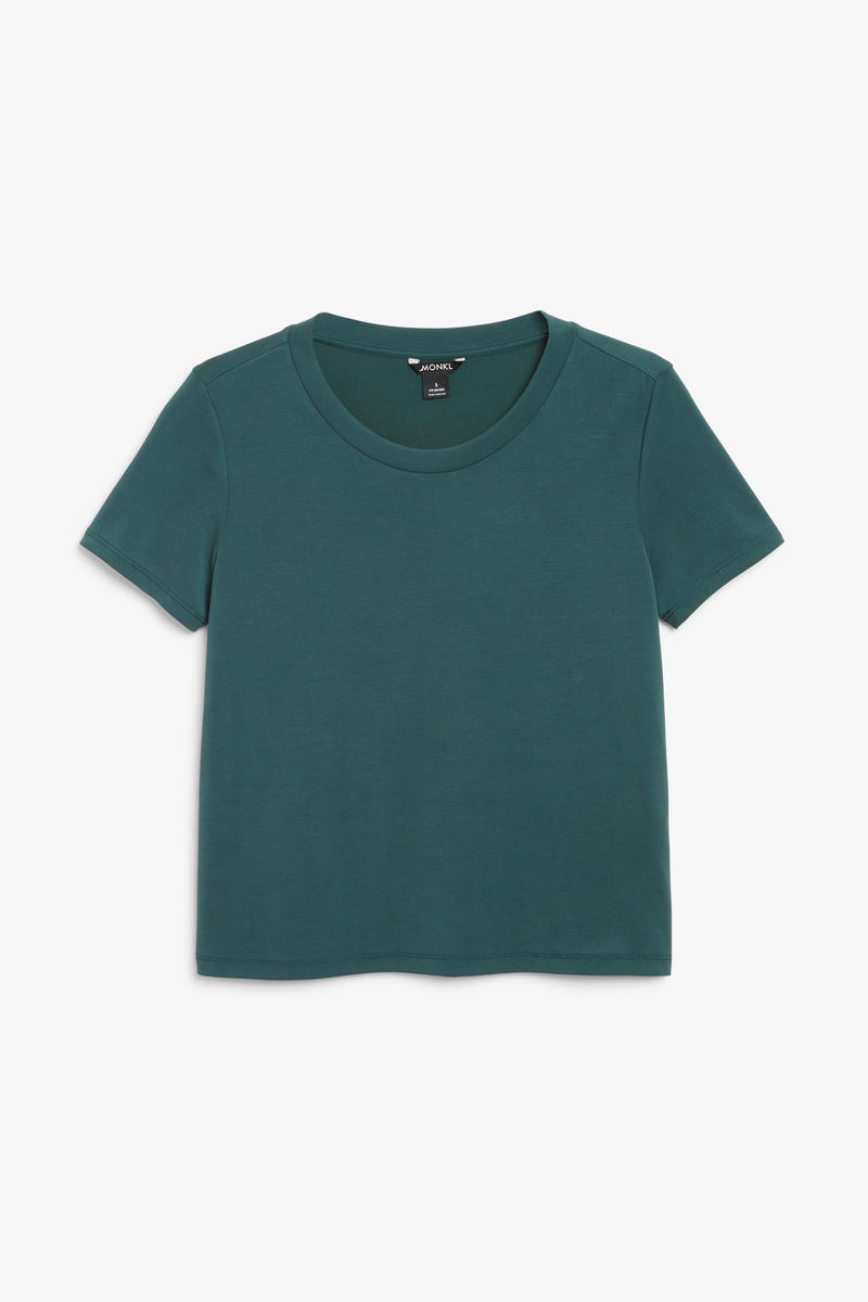 Weiches T-Shirt - Grün von Monki