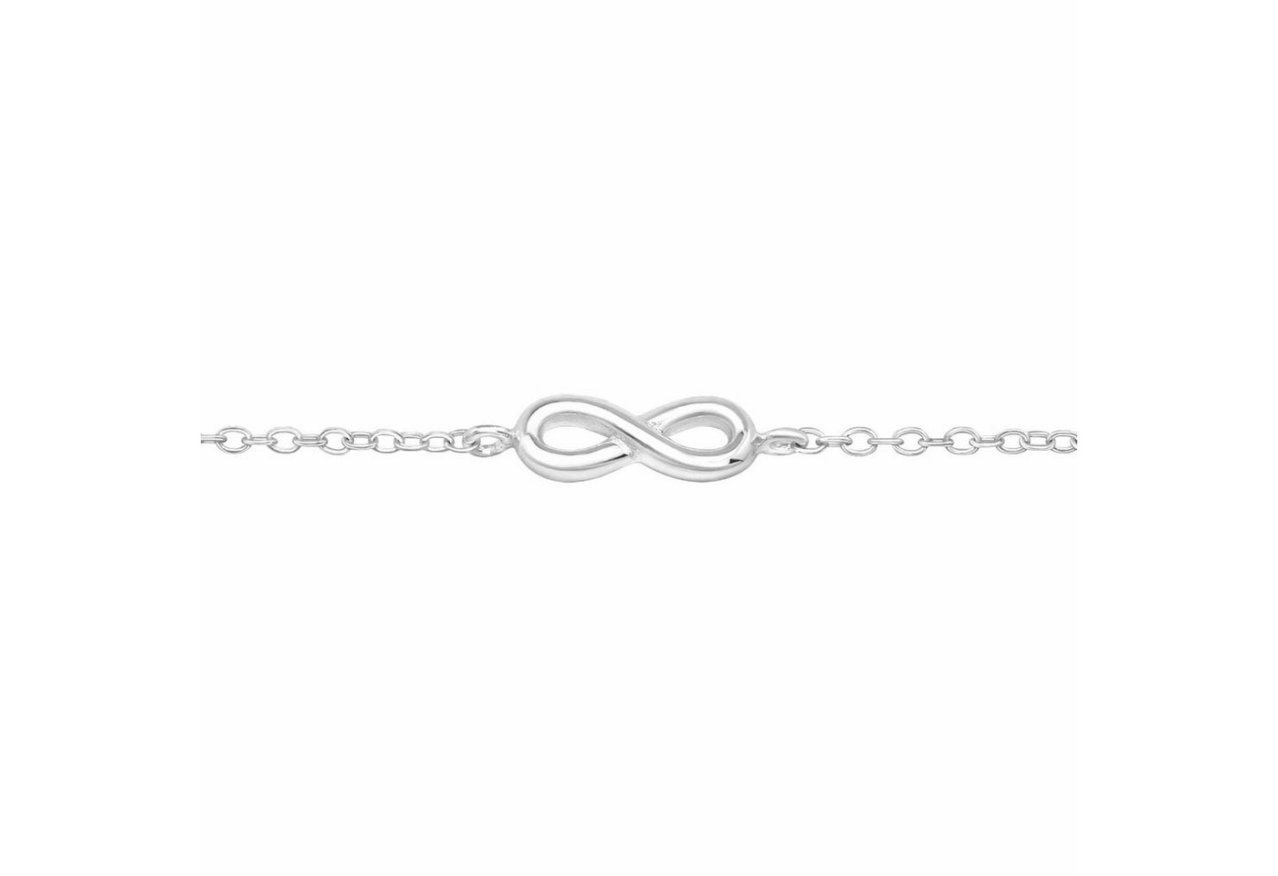 Monkimau Fußkette mit Anhänger Infinity Fußkettchen aus 925 Silber (Packung) von Monkimau