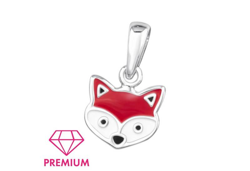 Monkimau Kettenanhänger Fuchs Kinder Premium Kettenanhänger 925 Silber Geschenk, Hypoallergen von Monkimau
