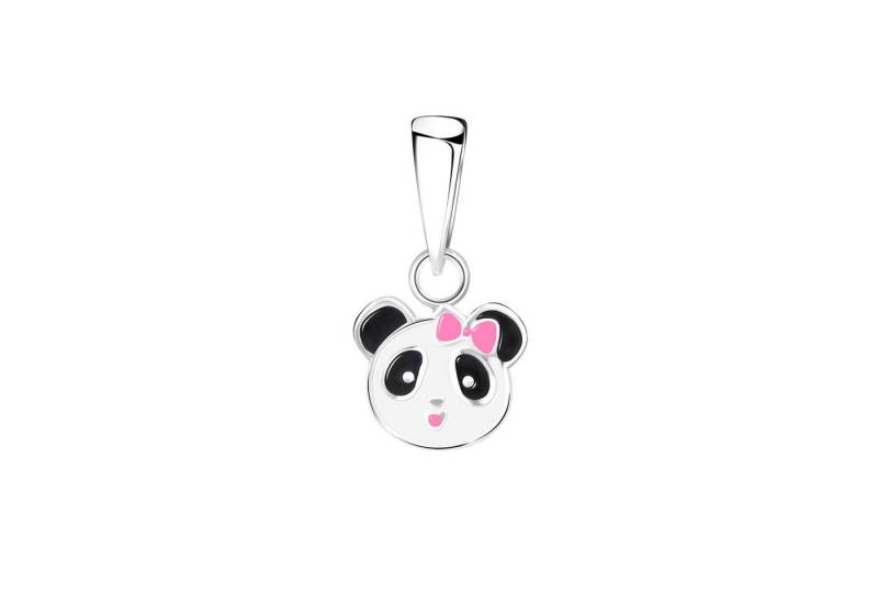 Monkimau Kettenanhänger Panda Kinder Kettenanhänger 925 Silber, Hypoallergen von Monkimau