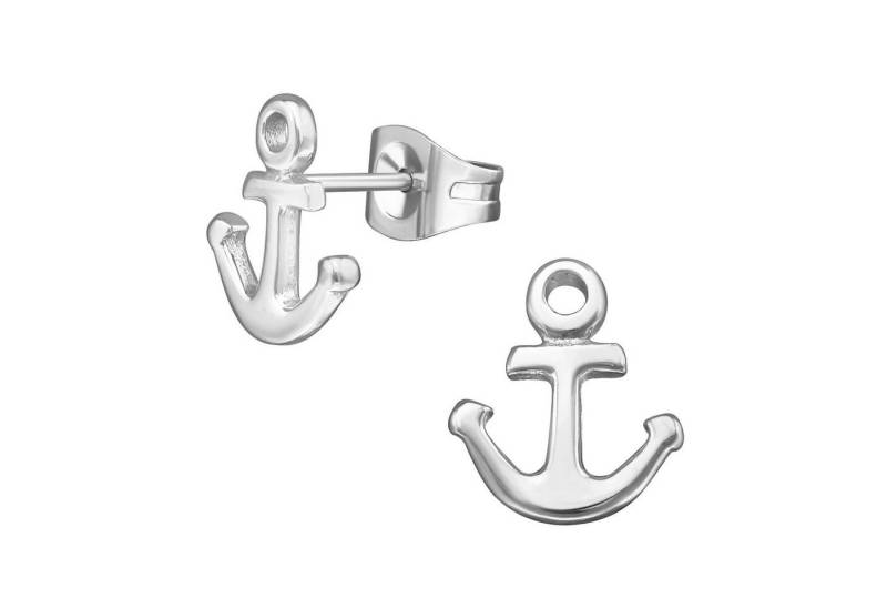 Monkimau Ohrring-Set Anker Kinder Ohrringe Chirurgenstahl Mädchen Geschenk, Hypoallergen von Monkimau