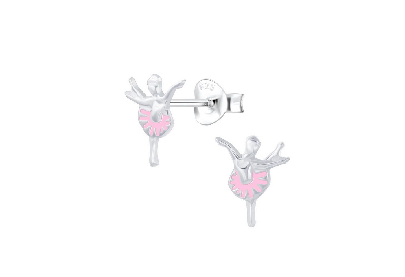 Monkimau Ohrring-Set Ballerina Ohrringe 925 Silber, Hypoallergen Monkimau Ohrring-Set Ballerina Ohrringe 925 Silber, Hypoallergen von Monkimau