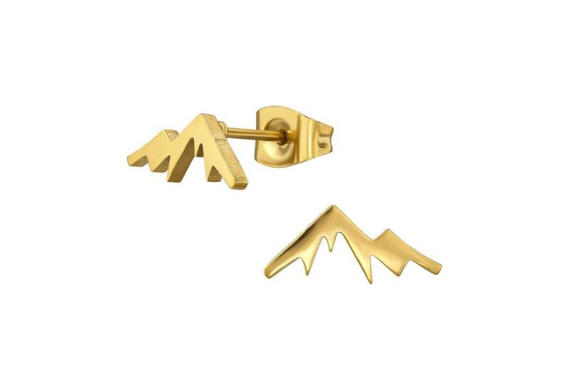 Monkimau Ohrring-Set Berg Kinder Ohrringe Chirurgenstahl Mädchen Geschenk, Hypoallergen von Monkimau