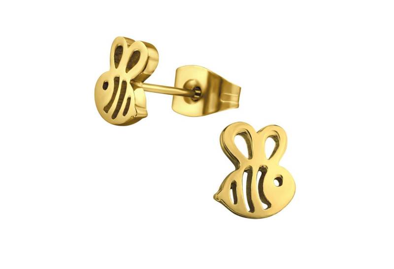 Monkimau Ohrring-Set Biene Kinder Ohrringe Chirurgenstahl Mädchen Geschenk, Hypoallergen von Monkimau