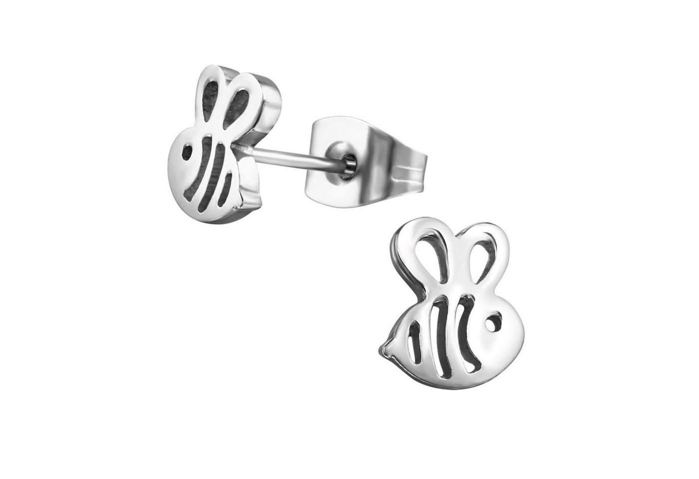 Monkimau Ohrring-Set Biene Kinder Ohrringe Chirurgenstahl Mädchen Geschenk, Hypoallergen von Monkimau