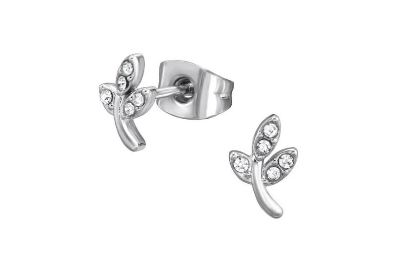 Monkimau Ohrring-Set Blätter Kinder Ohrringe Chirurgenstahl Mädchen Geschenk, Hypoallergen von Monkimau