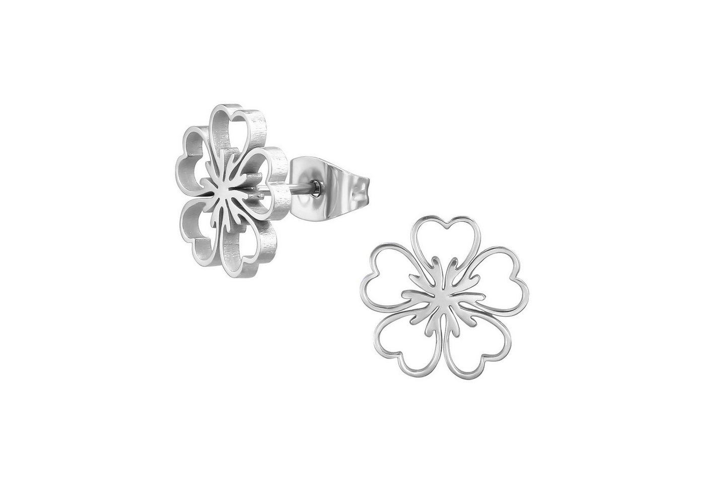 Monkimau Ohrring-Set Blume Kinder Ohrringe Chirurgenstahl Mädchen Geschenk, Hypoallergen von Monkimau