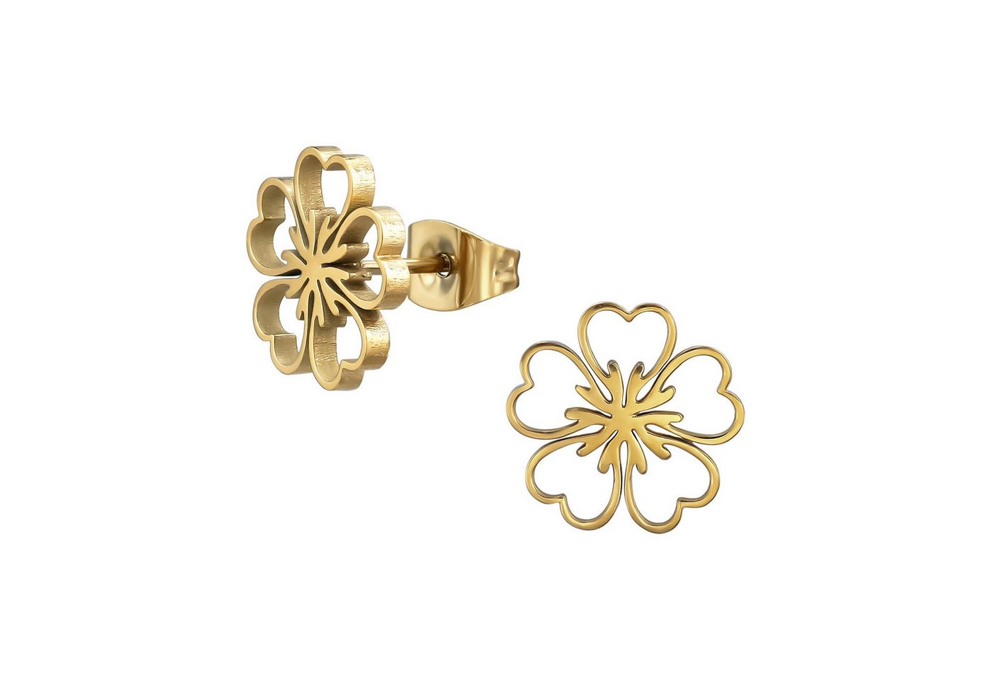 Monkimau Ohrring-Set Blume Kinder Ohrringe Chirurgenstahl Mädchen Geschenk, Hypoallergen von Monkimau