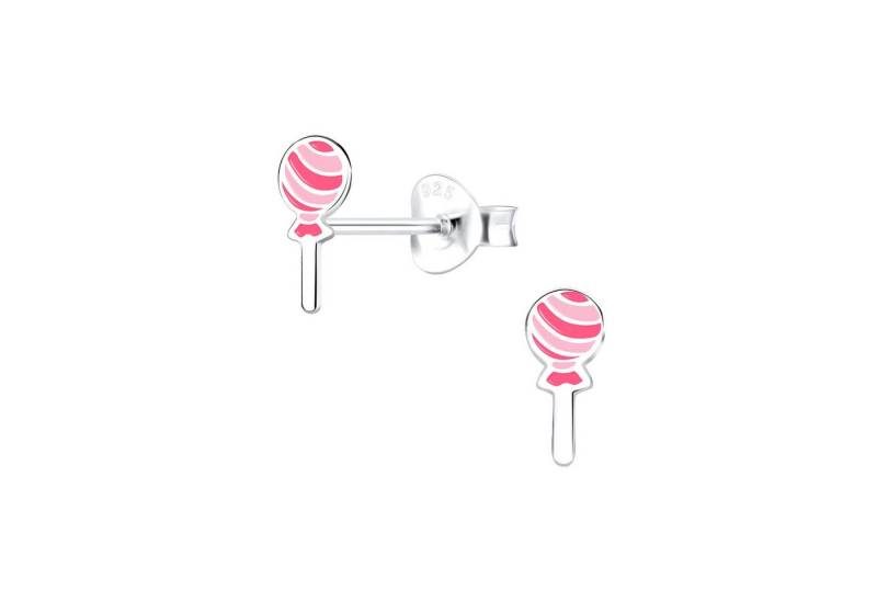 Monkimau Ohrring-Set Bonbon Kinder Ohrringe 925 Silber, Hypoallergen von Monkimau