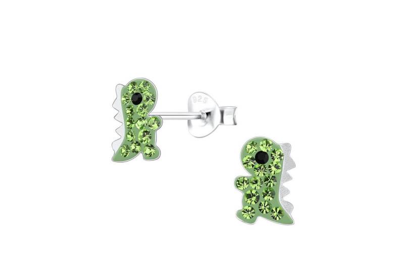 Monkimau Ohrring-Set Dinosaurier Kinder Ohrringe 925 Silber, Hypoallergen von Monkimau