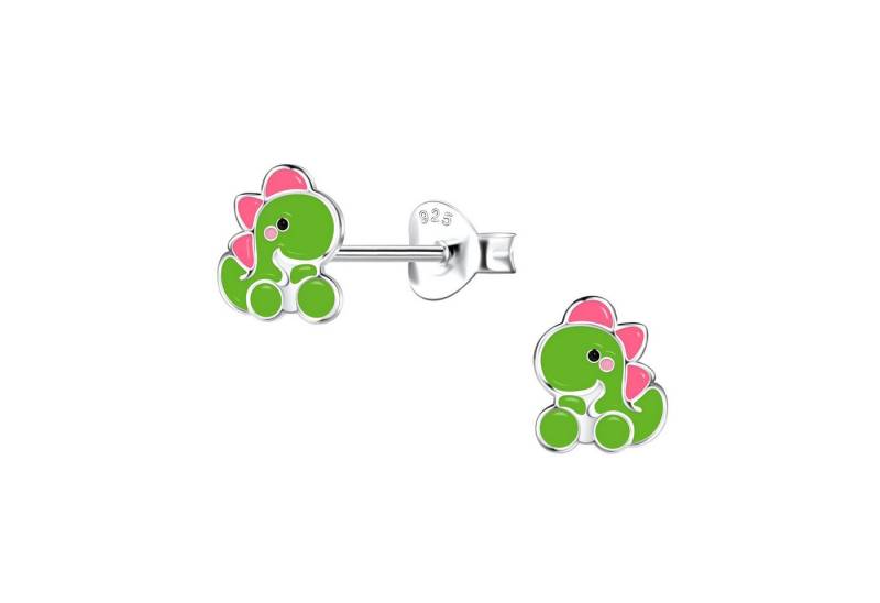 Monkimau Ohrring-Set Dinosaurier Kinder Ohrringe 925 Silber, Hypoallergen von Monkimau