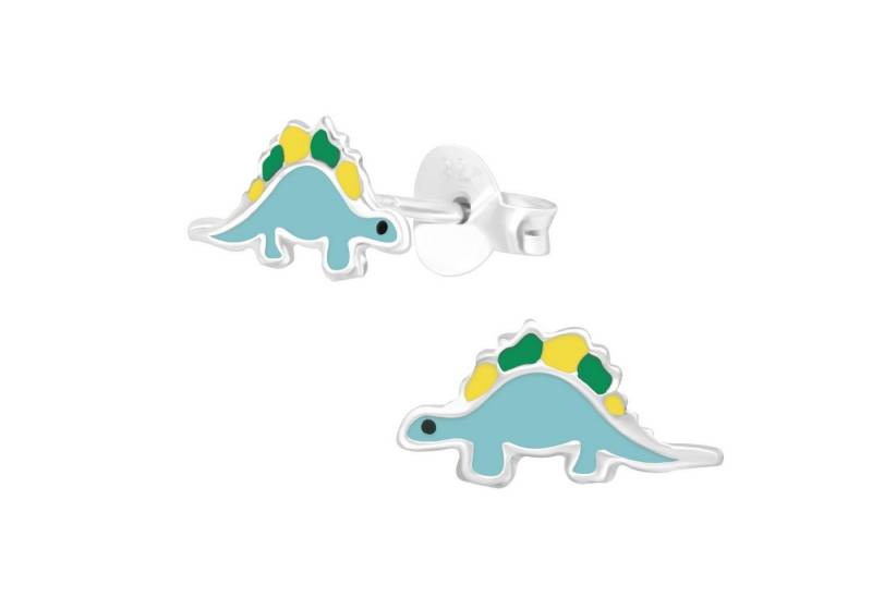 Monkimau Ohrring-Set Dinosaurier Kinder Ohrringe 925 Silber Ohrstecker, Hypoallergen von Monkimau