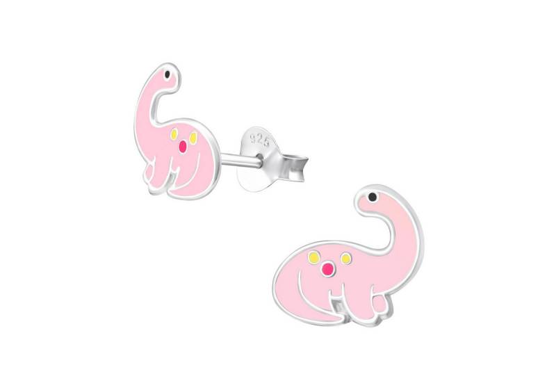 Monkimau Ohrring-Set Dinosaurier Kinder Ohrringe 925 Silber Ohrstecker, Hypoallergen von Monkimau