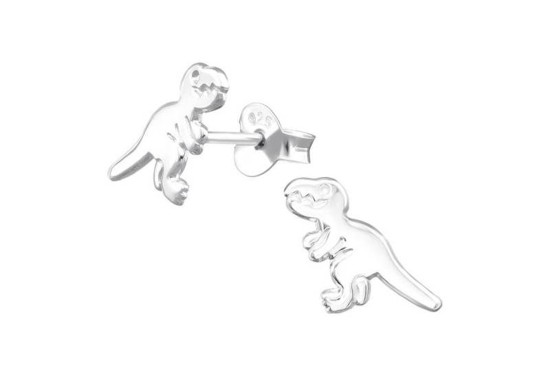 Monkimau Ohrring-Set Dinosaurier Kinder Ohrringe 925 Silber Ohrstecker, Hypoallergen von Monkimau