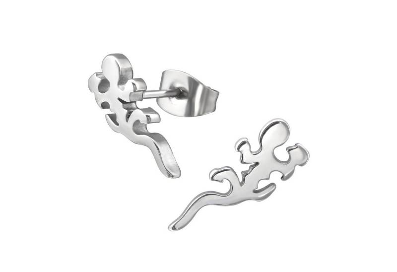 Monkimau Ohrring-Set Eidechse Kinder Ohrringe Chirurgenstahl Mädchen Geschenk, Hypoallergen von Monkimau