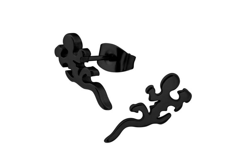 Monkimau Ohrring-Set Eidechse Kinder Ohrringe Chirurgenstahl Mädchen Geschenk, Hypoallergen von Monkimau