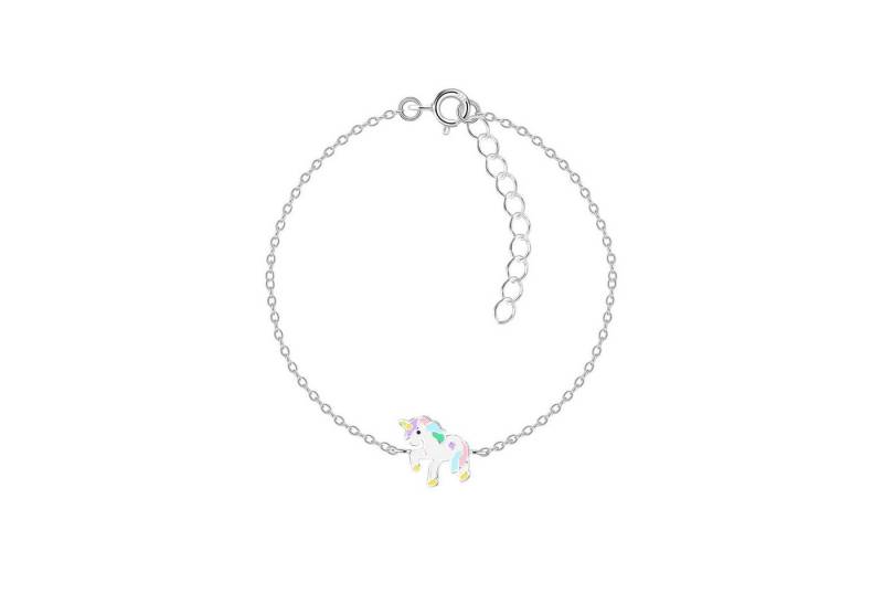 Monkimau Ohrring-Set Einhorn Kinder Armband 925 Silber, Hypoallergen von Monkimau