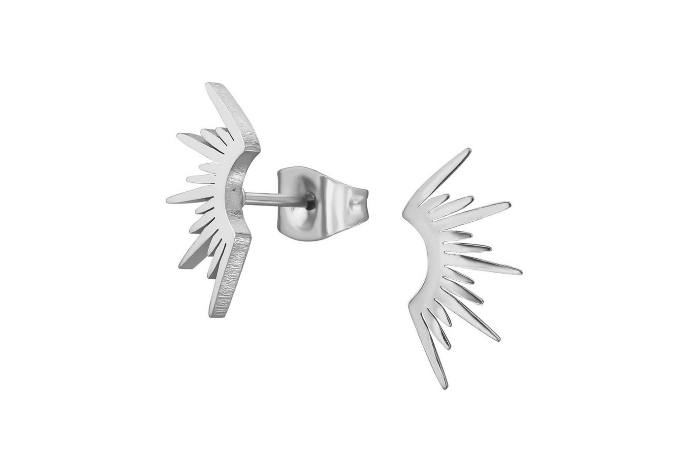 Monkimau Ohrring-Set Flügel Kinder Ohrringe Chirurgenstahl Mädchen Geschenk, Hypoallergen von Monkimau